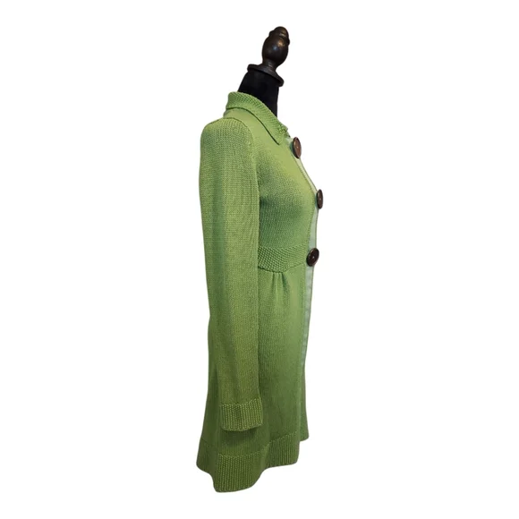Boden Green Cardigan Duster - Picture 2 of 8